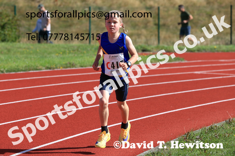 Girls Under-14s, 2026 Northern Mens 6 and Womens 4 Stage and Youngsters Relays, Silksworth, Sunderland. Photo: David T. Hewitson/Sports for All Pics